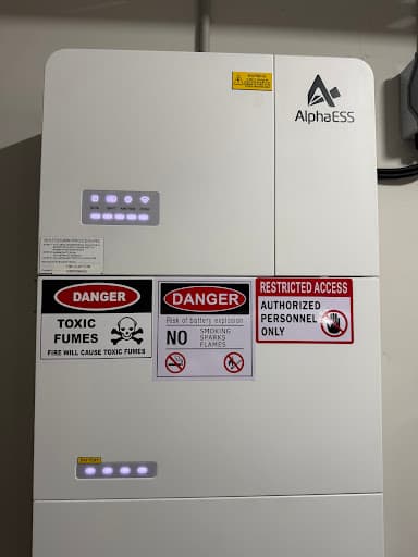 Clayton Solar and Electrical — Customer photo