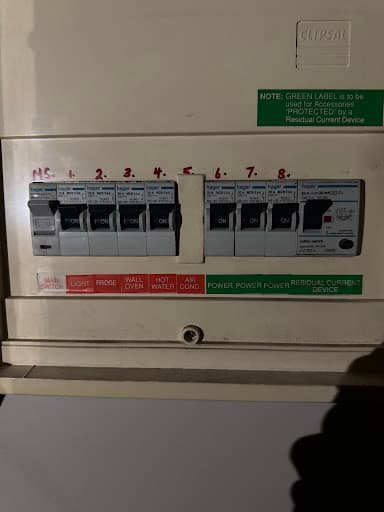 Sydney Electrical Service Level 2 Electrician — Customer photo